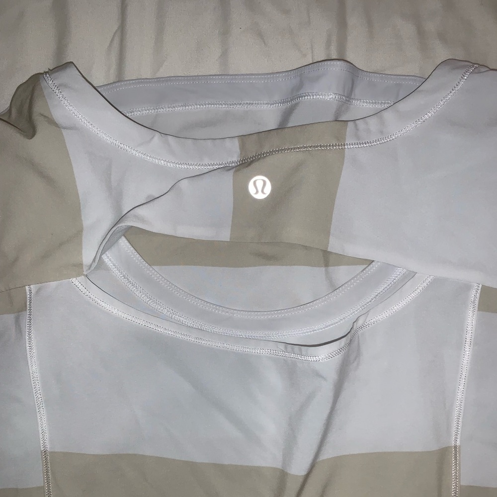 Lululemon running & workout shirt